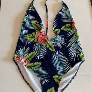 Fashion Nova Tropical One Piece